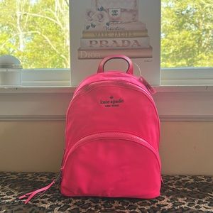 KATE SPADE MINI BACKPACK - HOT PINK💖